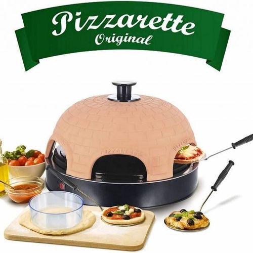 EMERIO PO-115985 MACHINE ET FOUR À PIZZAS 4 PIZZA(S) NOIR, ORANGE 900