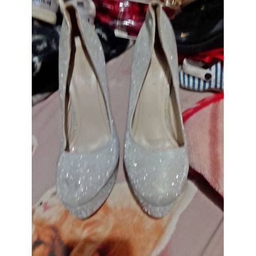 Chaussures Talons Grises Strass Danic Taille 39 ..