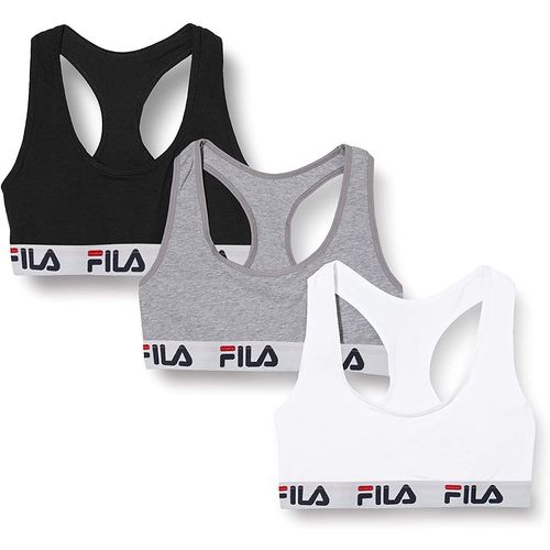 Lot De 3 Brassières Fila En Coton Pour Femme : 6042 G / Taille Xl