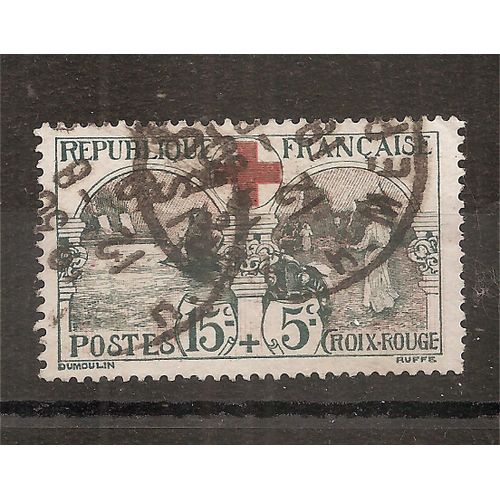 156 (1918) Au Profit De La Croix Rouge Oblitéré (Cote 70e) (6557)