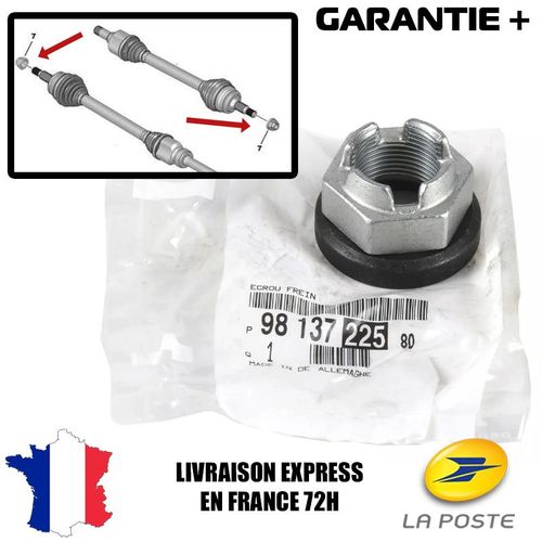 Écrou D'arbre De Transmission Essieu Citroën Peugeot Opel Fiat