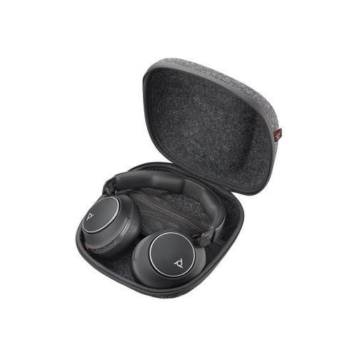 Poly Voyager Surround 80 UC - Voyager Surround 80 series - micro-casque - circum-aural - Bluetooth - sans fil - Suppresseur de bruit actif - USB-C via un adaptateur Bluetooth - noir - certifié...