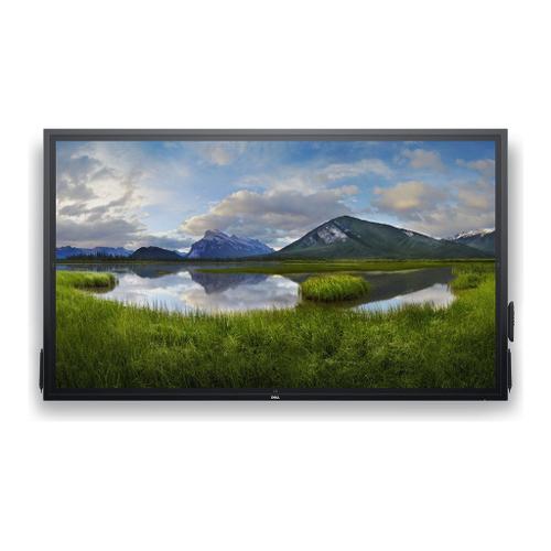 Dell P7524QT - Classe de diagonale 75" (74.52" visualisable) écran LCD rétro-éclairé par LED - interactive - avec écran tactile (multi-touches) - 4K UHD (2160p) 3840 x 2160