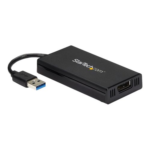 StarTech.com Adaptateur vidéo multi-écrans USB 3.0 vers DisplayPort 4K - Carte graphique externe certifié DisplayLink - Ultra HD 4K - M/F - Adaptateur USB / DisplayPort - Conformité TAA - USB...