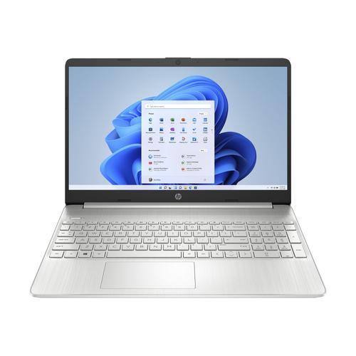 HP Laptop 15s-fq0104nf - Celeron N4120 4 Go RAM 128 Go SSD Argent AZERTY