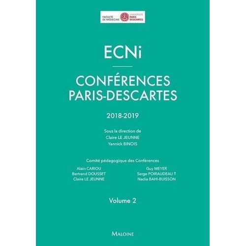 Ecni Conférences Paris-Descartes 2018-2019 - Volume 2