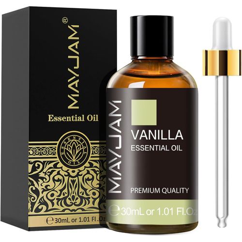 Huile Essentielle de Vanille 30ML de Haute Qualité pour Diffuseur, Humidificateur, DIY, Home, Wardrobes