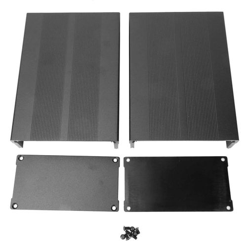 Contrôleur Boîtier En Aluminium Boîtier Électronique Bricolage Projet De Carte De Circuit Imprimé Boîtier En Aluminium Boîtier De Refroidissement 55 X 106 X 150 Mm