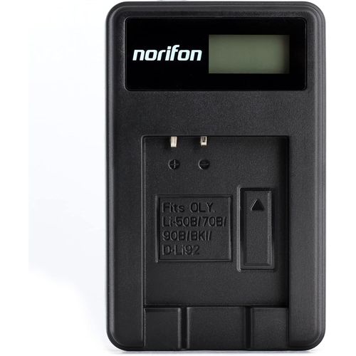 LI-50B LCD USB Chargeur pour Olympus D-750, SH-21, SP-800UZ, SP-810UZ, SP-815UZ, Stylus 1010, 1030SW, SZ-12, SZ-14, Tough TG-2, VR-340, VR-350, XZ-1 Caméra et Plus.[V404]