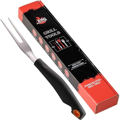 Fourchette à Découper pour Viande et Légumes, Fourchette à Barbecue en Acier Inoxydable - Fourchette à Viande pour Barbecue