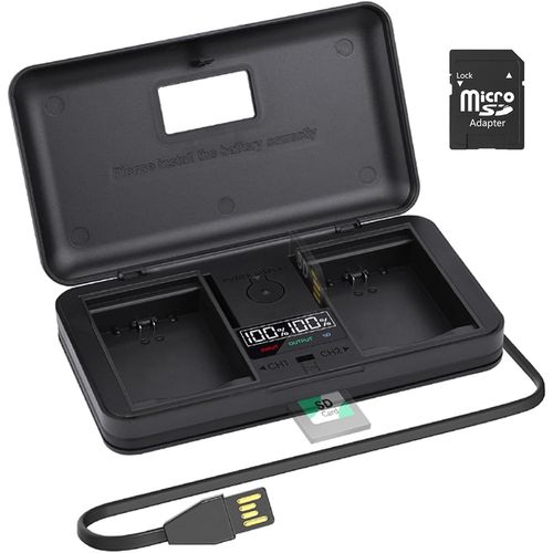 Samrt Chargeur LP-E8 pour appareil photo Canon EOS Rebel T2i, T3i, T4i, T5i, 600D, 650D, EOS 550D, 700D, Kiss X4, X5, X6, LC-E8E.[V969]