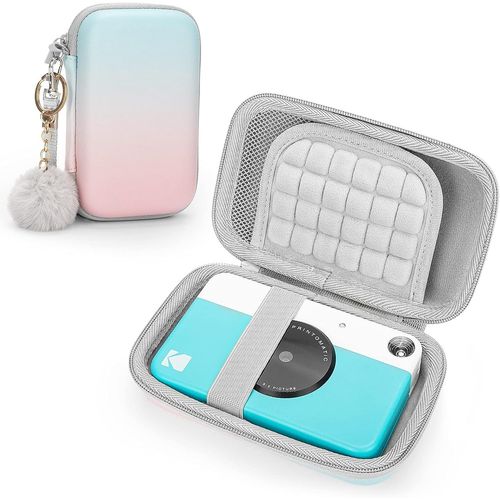 Yinke Housse pour KODAK Printomatic/Mini 2/Smile Caméra Impression Instantanée,Sac De Protection Cover Case¿, Tan.[V1330]
