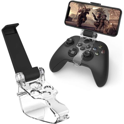 Support De Téléphone Pour Manette Xbox Series S/X,Support De Controller De Jeu Rétractable Pliable Clip Porte-Clip Intelligent Pour Contrôleur Phone Mount Clip Pour De Jeu Xbox Series S/X