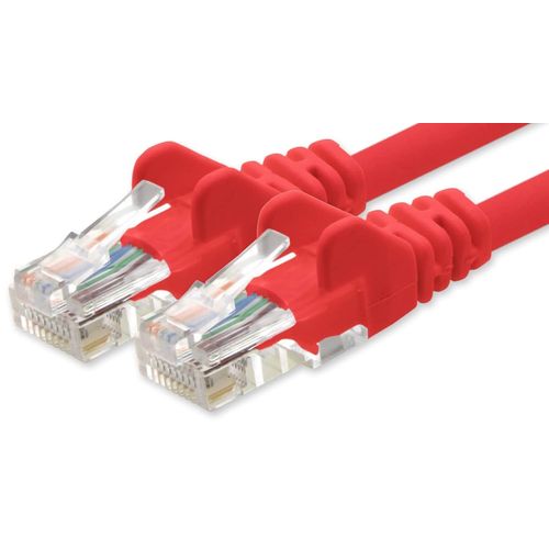 Câble réseau Cat.6 - rouge - 1x - 5m - Câble Ethernet CAT6 Câble Lanka Câble patch 1000 Mbits