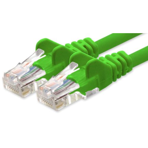 Câble réseau Cat.6 - vert - 1x - 2m - Câble Ethernet CAT6 Câble Lanka Câble patch 1000 Mbits
