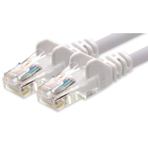 Câble réseau Cat.6 - blanc - 1x - 10m - Câble Ethernet CAT6 Câble Lanka Câble patch 1000 Mbits