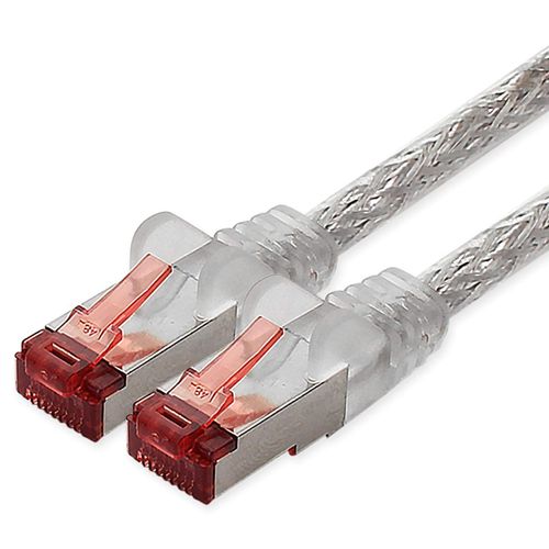 Câble réseau Cat6 3,0 m câble Ethernet transparent Lankabel câble réseau Cat6 Lan câble patch Sftp Pimf 1000 Mbit s
