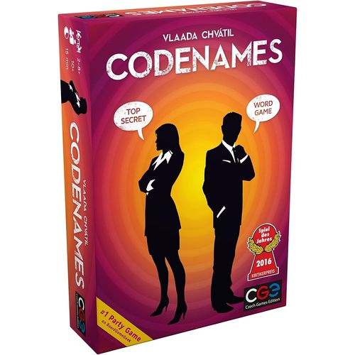 Codenames - Jeu De Cartes - Version Anglaise.[E1081]
