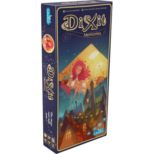 Dixit Extension: Memories - Jeu De 84 Cartes Pour Enfants Dès 8 Ans - Images Par Carine Hinder & Jérôme Pélissier - Complète Jeu De Base - 3 À 6 Joueurs - 30 Min - En Français - Libellud.[E1111]