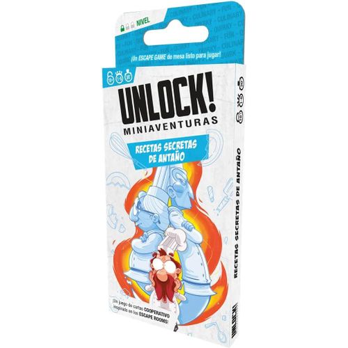Unlock! Miniaventures Recettes Secrètes D'antan - Jeu De Cartes En Français.[E2556]