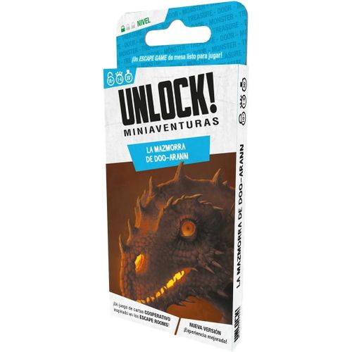 Unlock! Miniaventures Le Donjon De Doo-Arann - Jeu De Cartes En Français.[E2559]