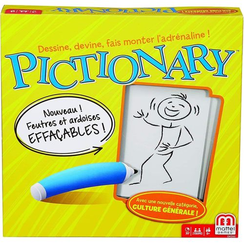 Games Pictionary, Jeu De Société Et De Dessin, Version Française, Dkd50.[E1752]