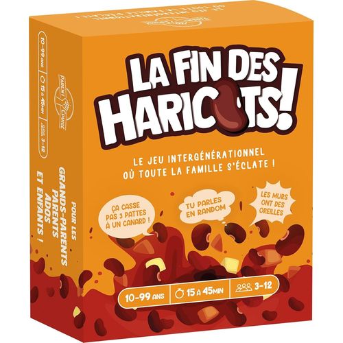 Asmodee - Parent Epuisé - La Fin Des Haricots - Jeux De Société - Jeux De Cartes - Jeu Sur Les Expressions À Partir De 10 Ans - 3 À 12 Joueurs - 15 Min - Version Française.[E1808]
