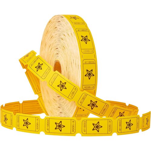 Jeu De Bingo Enfant Adulte Ou Accessoires Loto, Billet Tombola Marqueur Bingo Jetons Couleur Bingo Jeux Famille (Raffle Jaune).[E3037]