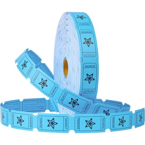 Jeu De Bingo Enfant Adulte Ou Accessoires Loto, Billet Tombola Marqueur Bingo Jetons Couleur Bingo Jeux Famille (Raffle Bleu).[E3040]