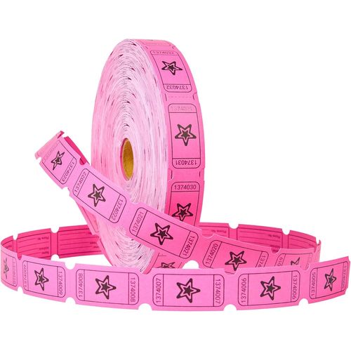Jeu De Bingo Enfant Adulte Ou Accessoires Loto, Billet Tombola Marqueur Bingo Jetons Couleur Bingo Jeux Famille (Raffle Rose).[E3039]