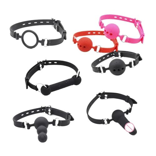 Gag Buccal En Silicone, Jouets De Bondage Bdsm, Plusieurs Styles Pour Produits Sexuels Pour Adultes, Accessoires De Passion Pour Couple H