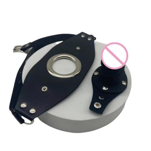 Masque Sfp Flirtant En Silicone Pour Adulte, Dispositif D'arrêt Buccal, Pénis Forcé Séparable, Jouets Sexuels Pour Couple Passion Gag Mask M