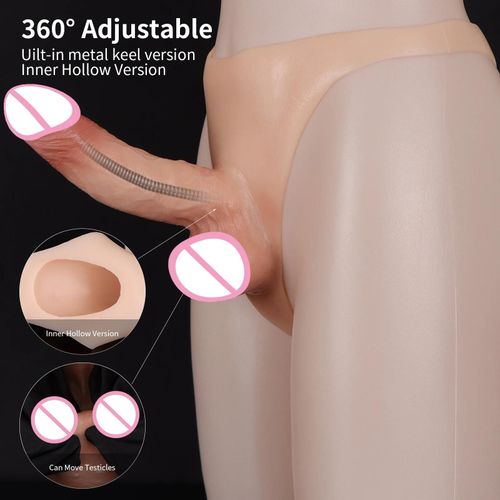 Gode Ceinture En Silicone Pour Hommes, Pantalon Intégré, Keel Hollow, Penis Extender, Cock Sleeve, Bsie M Dick Enhancer, Sex Toy Pour Lesbiennes, Sissy 18 A Solid China