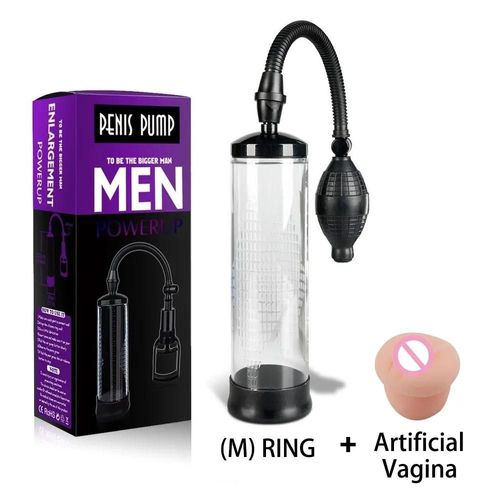 Jouets Sexuels Pour Hommes, Pompe À Pénis, Pompe À Vide Avec Boîte De Secret Pour L'agrandissement Du Pénis, Érection Masculine, Entraîneur De Pénis 2 Ring With Box China
