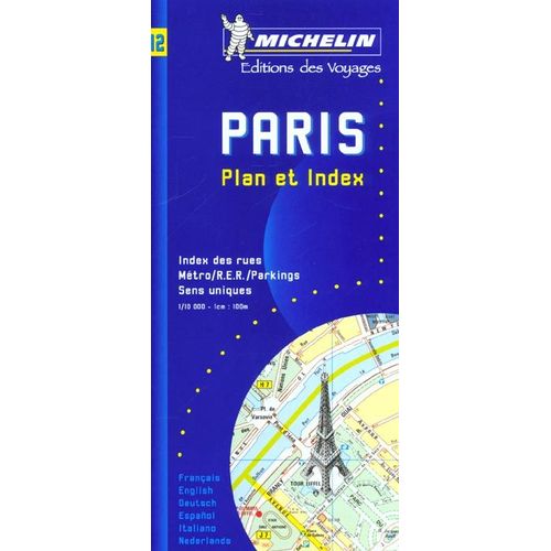 Paris Plan - Répertoire Des Rues, 1/10 000