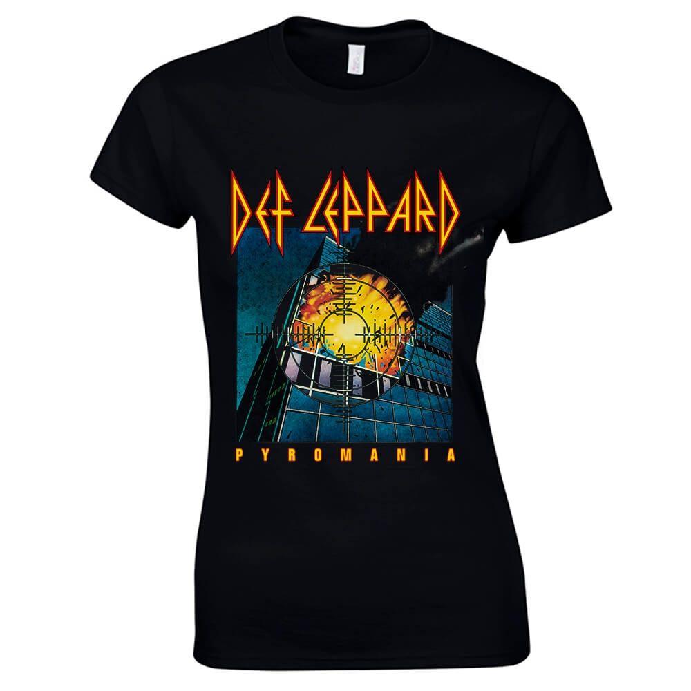 T shirt hotsell def leppard femme