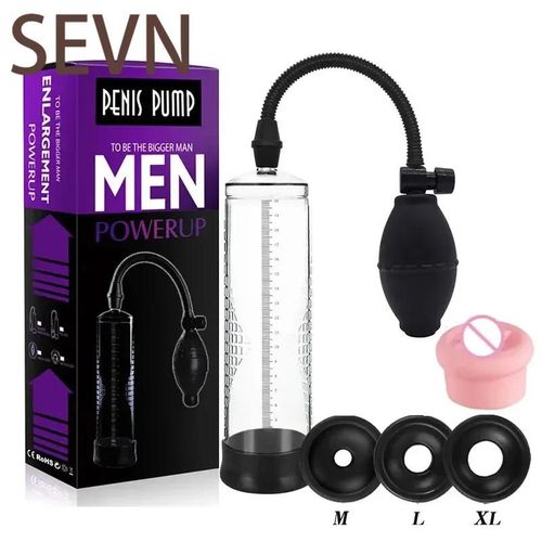 Pompe À Pénis Efficace Pour Agrandissement, Extension De Bite Sous Vide, Jouet Sexuel Pour Hommes, Pompe À Vide Puissante, Agrandisseur De Longueur, Produit Pour Adultes A-Set1