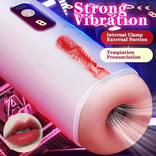Tasse De Masturbation Masculine, Vagin Artificiel, Chatte De Poche, Pipe Vibrante Automatique, Masturbateur Oral, Onahole, Jouets Sexuels Pour Adultes Egg