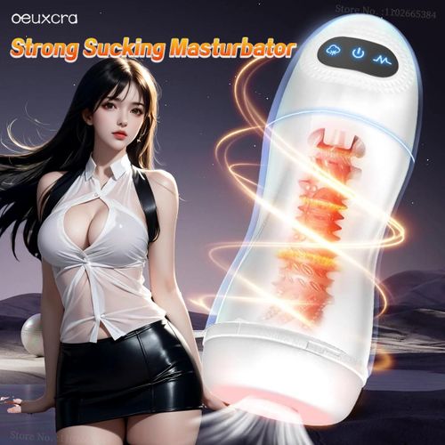Masturbateur Masculin À Succion Automatique, Machine De Masturbation Chauffante, Pipe Orale, Pompe À Pénis Vaginale, Jouets Sexuels Pour Hommes, Fournitures Pour Adultes Touch Control China