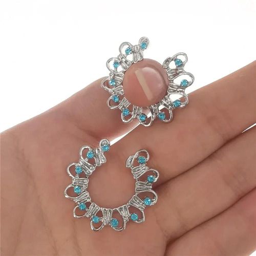 Anneau De Mamelon, Jouets Sexuels Pour Couples, Boutique De Sexe, Bijoux, Bouclier De Poitrine, Pince De Couverture, Clip Sexy Non Percé, 2 Pièces/1 Paire No Diamonds