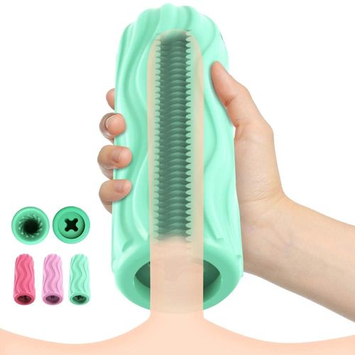 Soufflage Bâton Souple Tasse De Masturbation Petit ?uf Sexuel Double Visage Utilisable Jeu Solo Mini Tasse Chatte Mâle Jouets Sexuels Masturbateur Pour Hommes C4 China