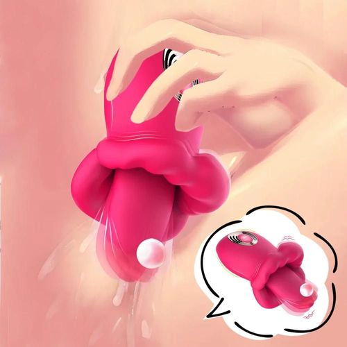 Vibromasseur À Lécher La Langue Pour Femme, Point G, Orgasme, Jouet Sexuel, Mamelon, Clitoris, Stimulateur Anal, Masturbateur Féminin, Jouets Sexuels Pour Femmes Rouge China