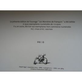 Les Monstres De Franquin