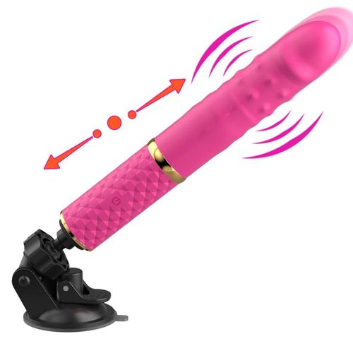 Mayor Inner-Vibromasseur Gode Télescopique Automatique Pour Femme, Ventouse, Masseur D'orgasme Point G, Prise Anale, Jouet Sexuel Unis Issant Rose
