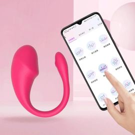 Godemiché Vibrateur Point G Sans Fil Bluetooth Pour Femmes, Application Télécommande, ?uf Vibrant, Clitoris, Culotte Vibrante Féminine, Jouets Sexuels Purple(App)-Box
