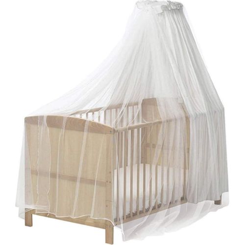 Clicksell-601003 Moustiquaire, Moustiquaire Pour Les Crèches, Lit À Baldaquin, Blanc