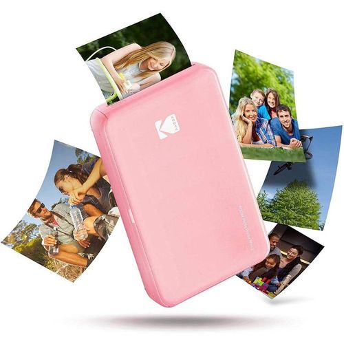 CLICKSELL-Pm220 - Imprimante Photo Printer, Photos 5.4 * 8.6 Cm, Wifi, Compatible Avec Ios Et Android - Rose
