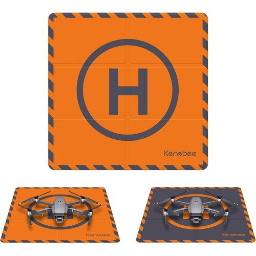 Clicksell-Drone Landing Pad 50cm, Tapis D`Atterrissage Pliable Pour Dji Mini 4k/ Dji Mini 3/ Dji Neo/Dji Flip/Dji Mini 4 Pro/Dji Mini 3 Pro, Étanche Atterrissage Hélisurface Pad-Kenobee