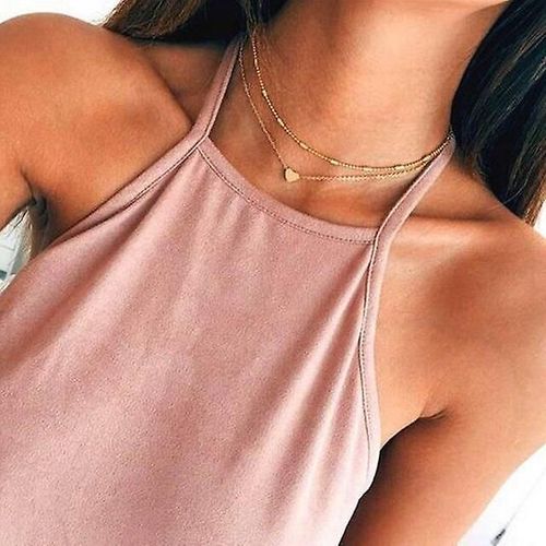 Collier Bohème Mignon Papillon Pour Femmes, Style De Rue, Collier Doré, Bijoux Couleur 43310