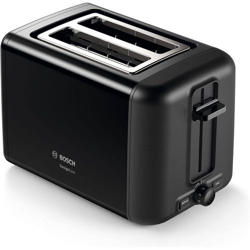CLICKSELL-Tat3P423Gb Designline Grille-Pain En Acier Inoxydable 2 Tranches Noir